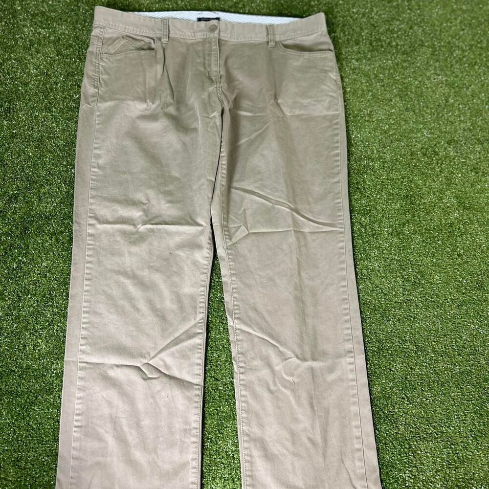 Tommy-hilfiger Women's Khaki and Green Trousers